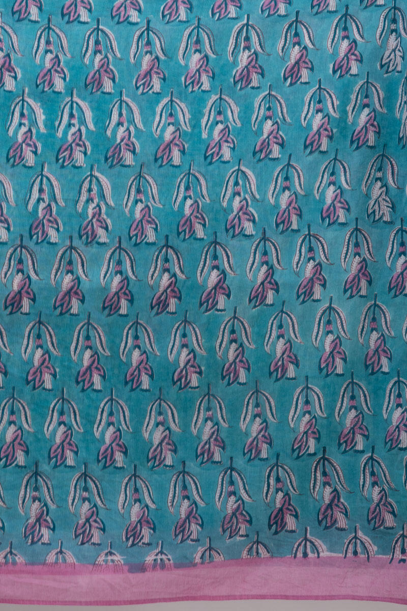 Roz Meher Faizah Block Printed Dupatta