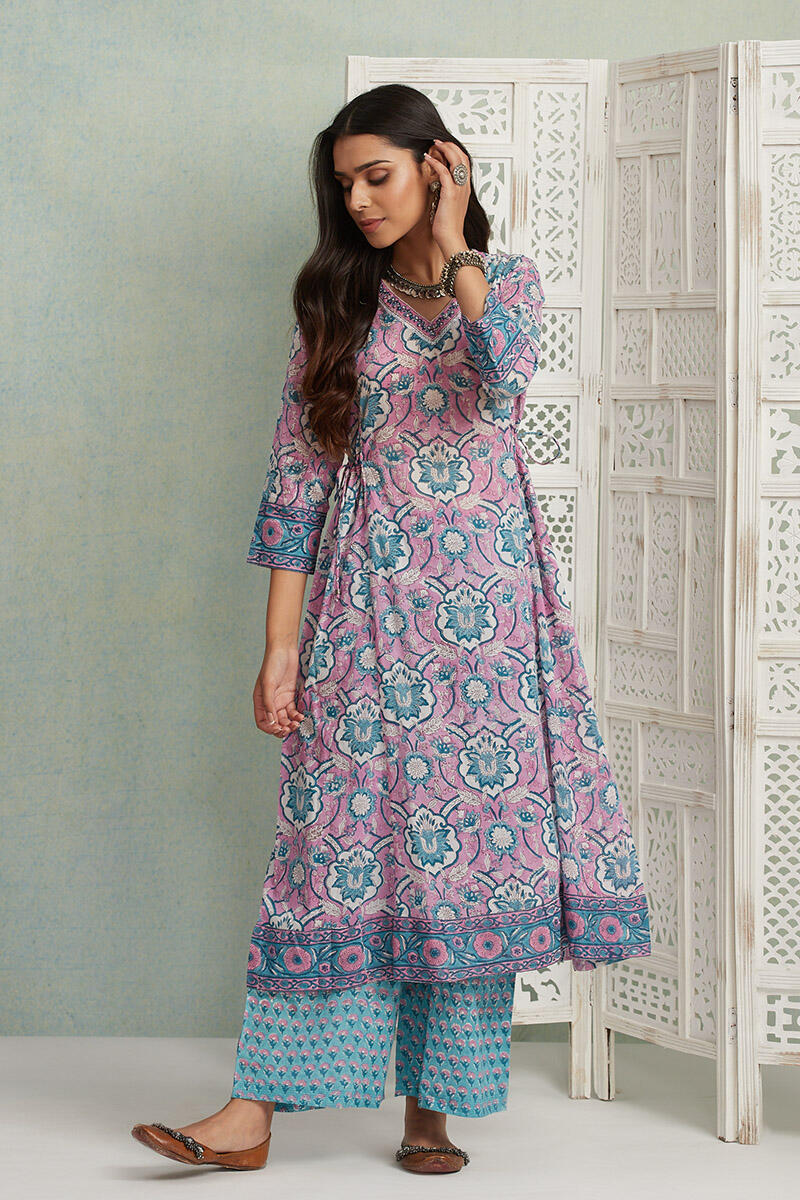 Roz Meher Faizah Block Printed Kurta