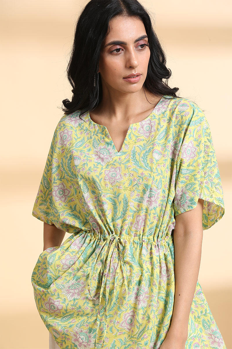 Roz Meher Farah Kaftan Top