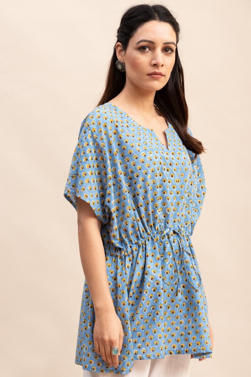 Roz Meher Farhat Kaftan Top