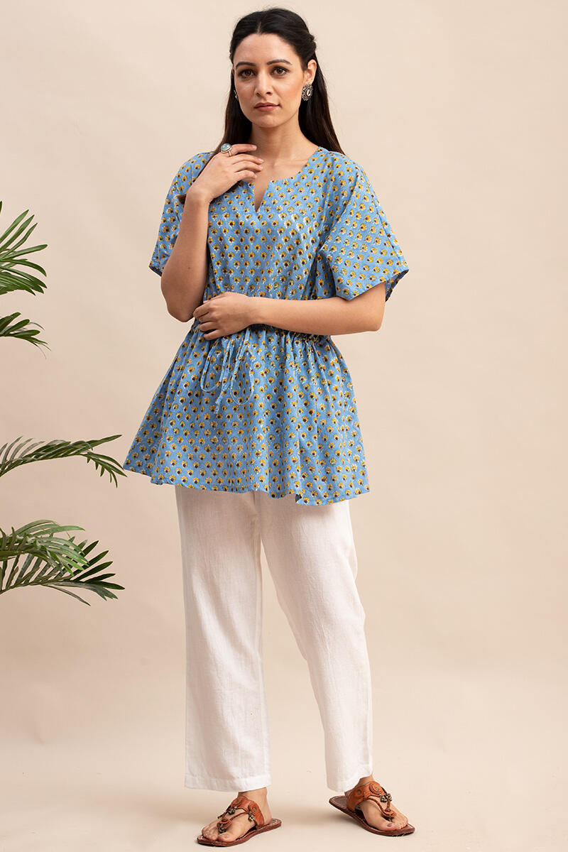 Roz Meher Farhat Kaftan Top