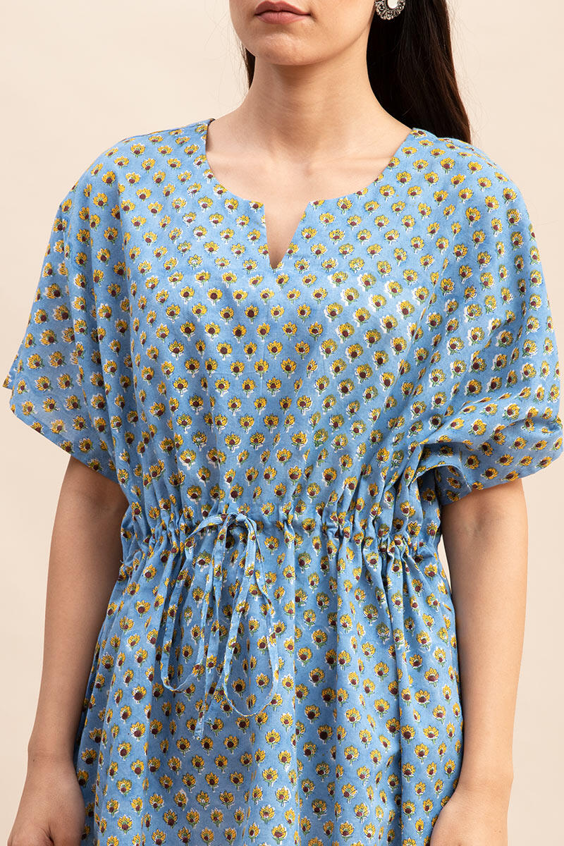 Roz Meher Farhat Kaftan Top