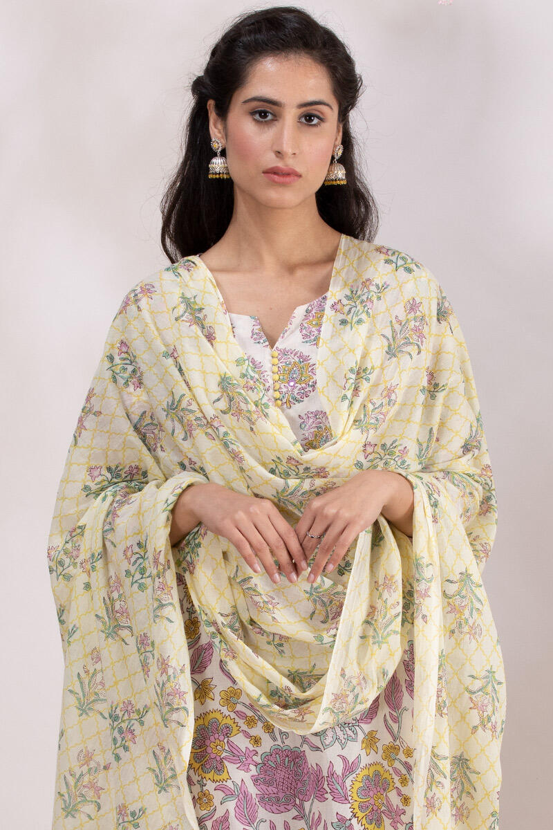 Roz Meher Farzin Block Printed Kurta