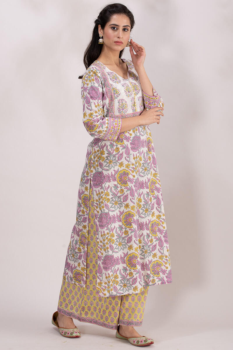 Roz Meher Farzin Block Printed Kurta