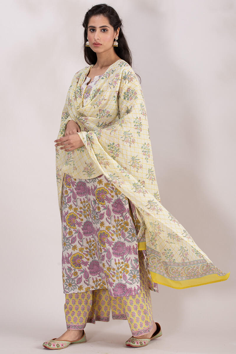 Roz Meher Farzin Block Printed Kurta