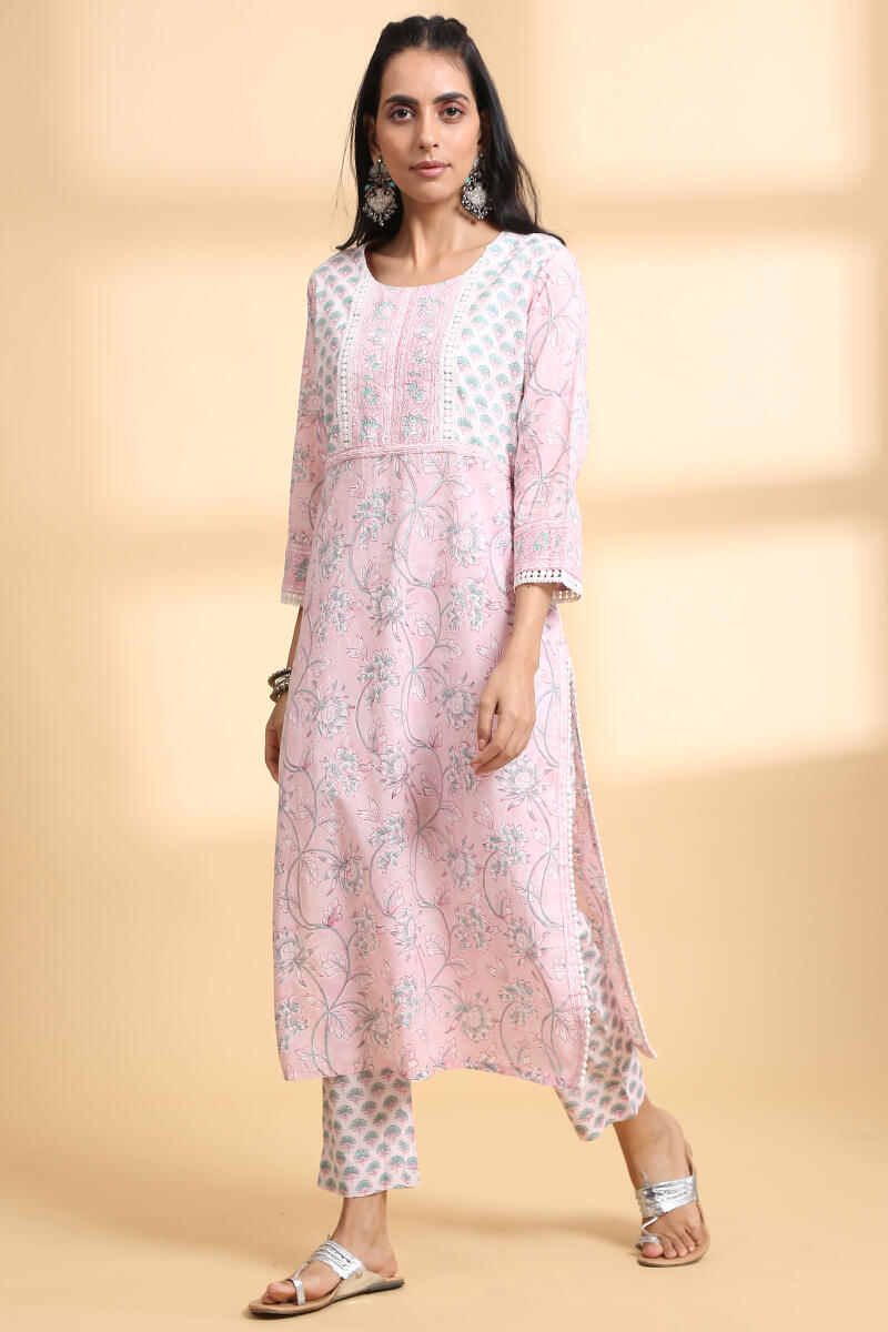 Roz Meher Feriha Kurta