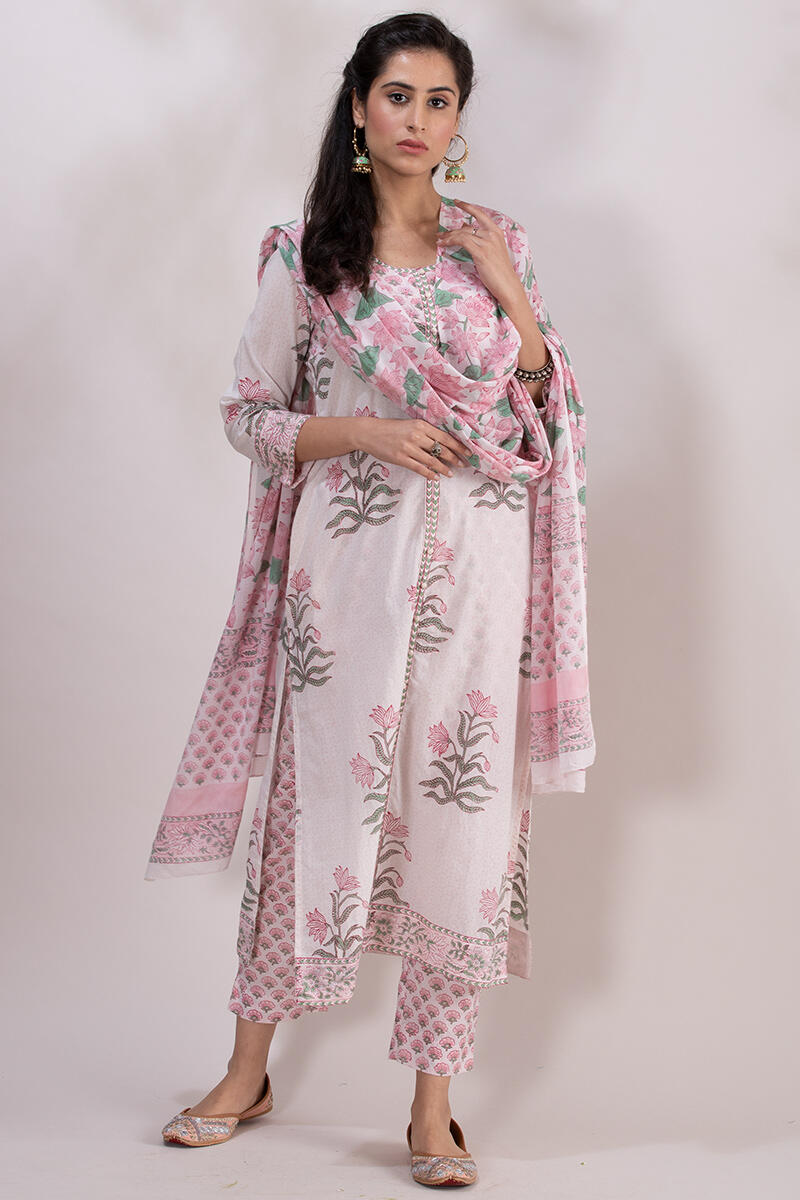 Roz Meher Ruhani Block Printed Kurta