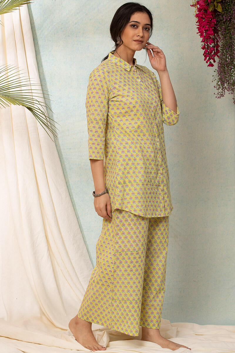 Roz Meher Ruksana Pyjama Set