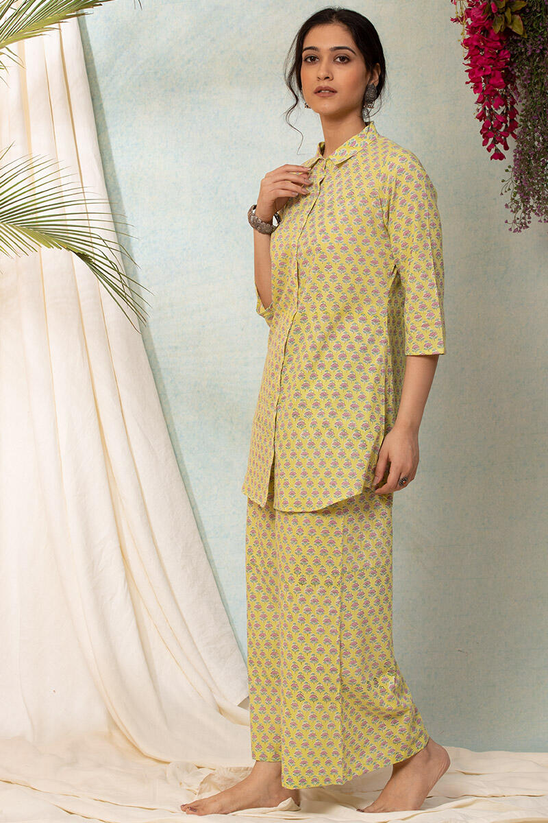 Roz Meher Ruksana Pyjama Set
