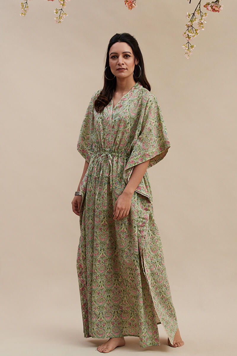 Roz Meher Tara Free Size Kaftan