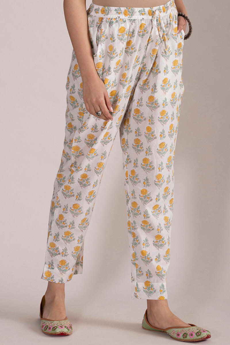 Roz Meher Zahabiya Narrow Pants