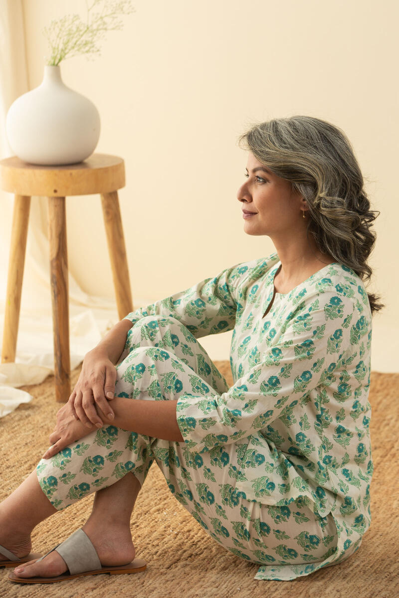 Roz Meher Zinat Pyjama Set