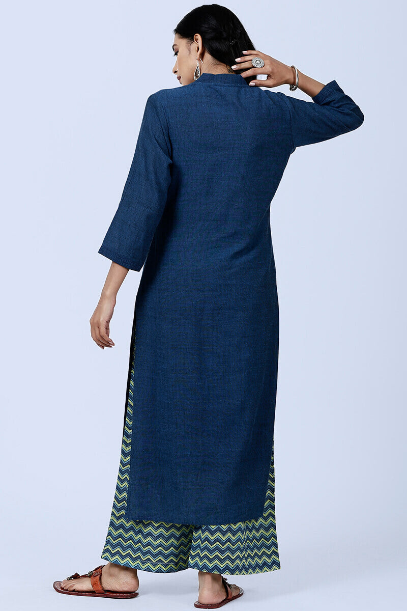 Roza Afreena Indigo Kurta