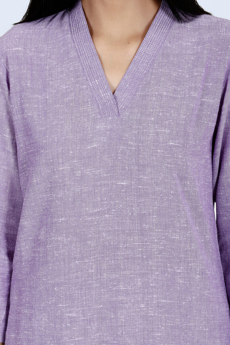 Roza Afreena Lavender Kurta
