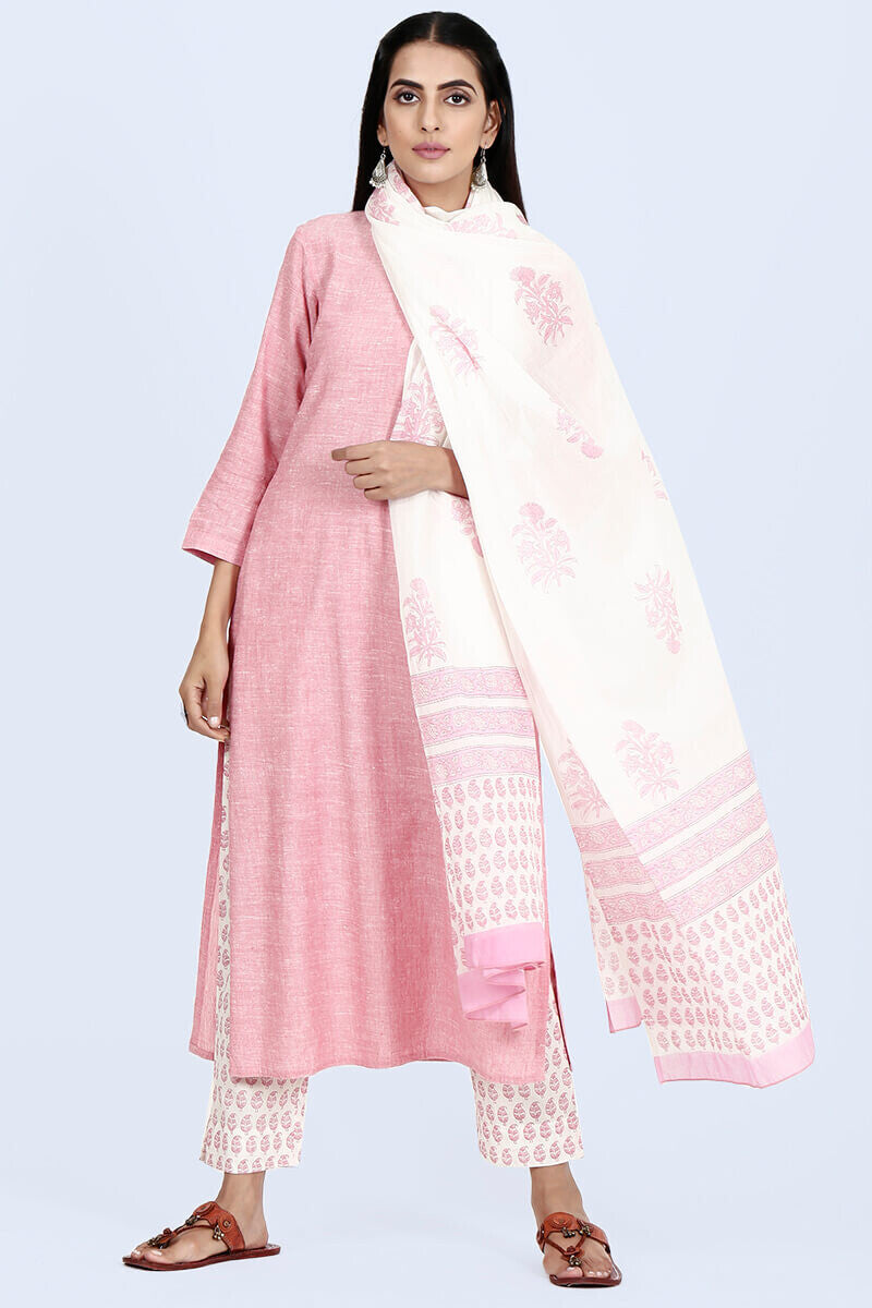 Roza Afreena Pink Kurta