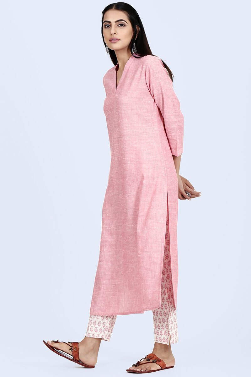 Roza Afreena Pink Kurta