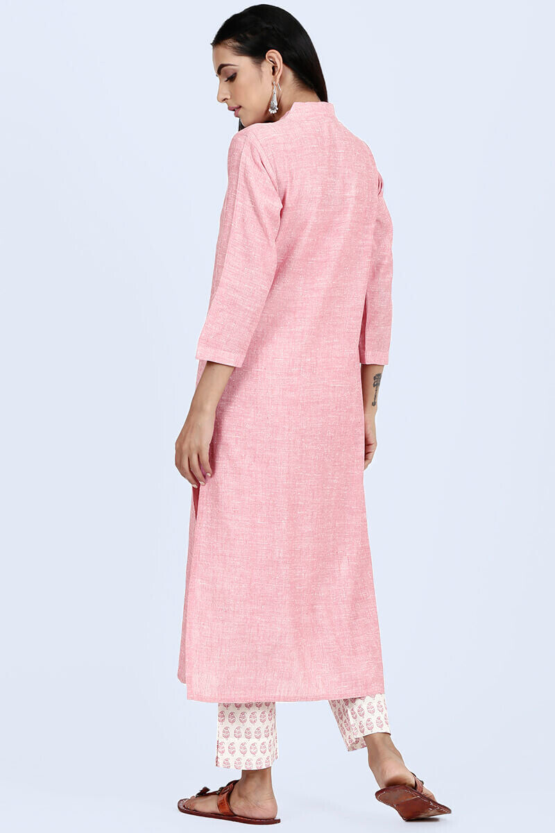 Roza Afreena Pink Kurta