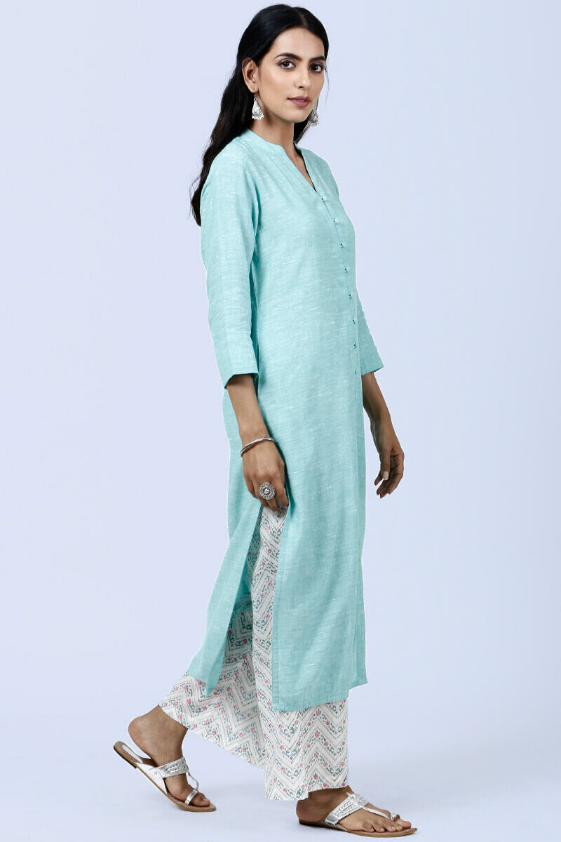 Roza Nazeena Green Kurta