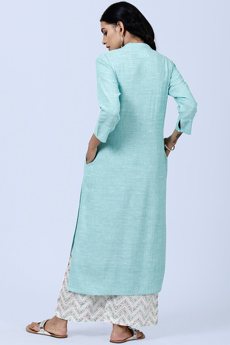 Roza Nazeena Green Kurta