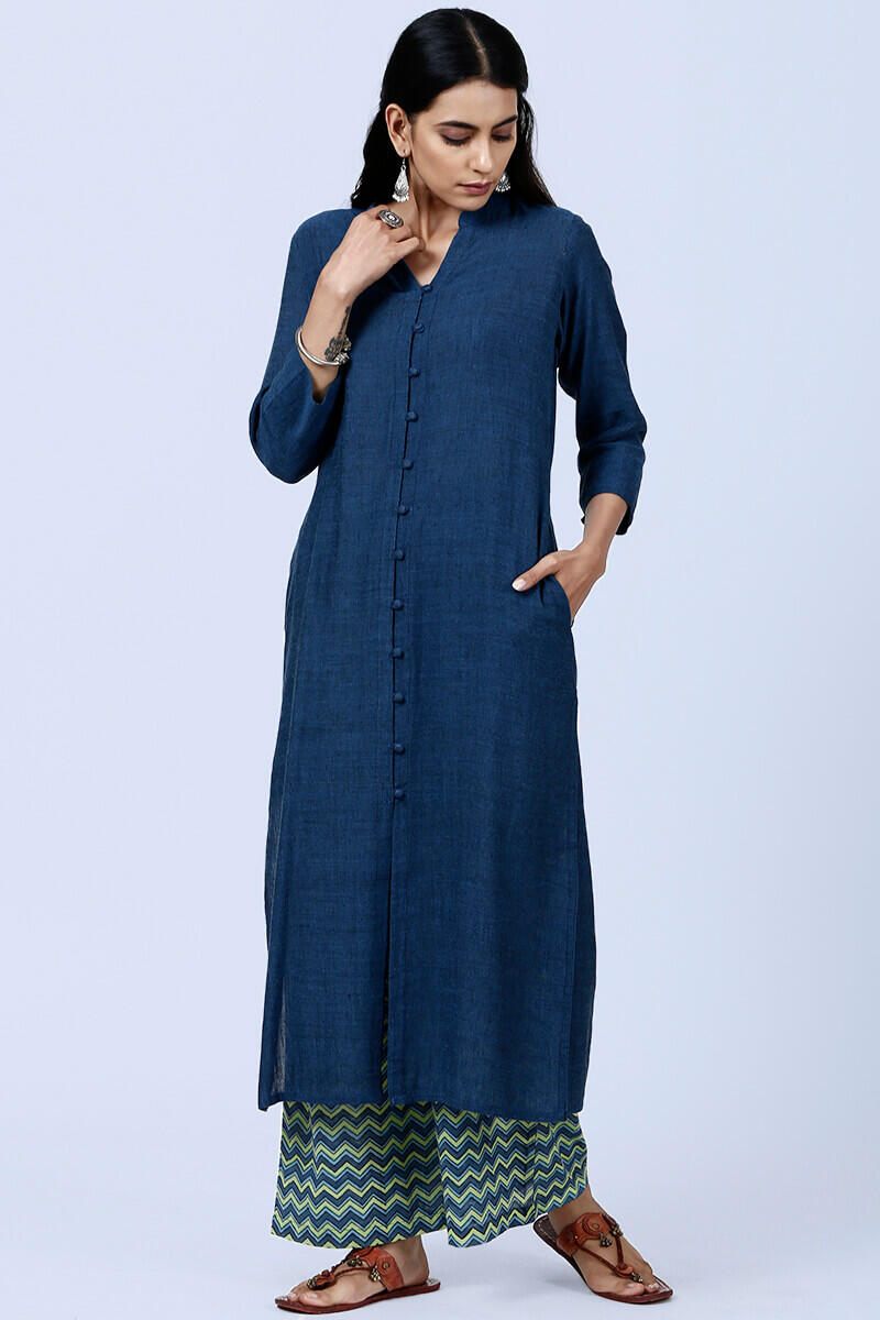 Roza Nazeena Indigo Kurta