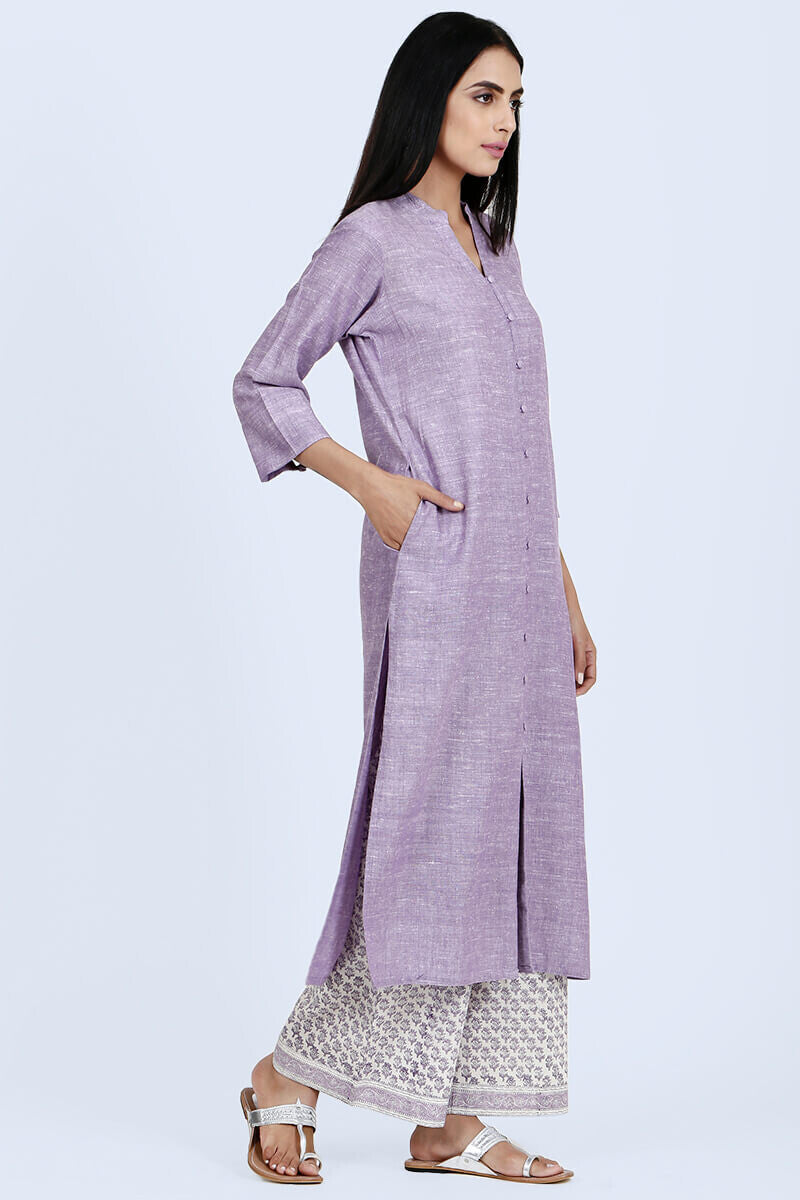 Roza Nazeena Lavender Kurta