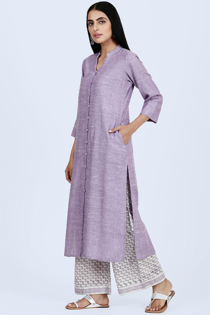 Roza Nazeena Lavender Kurta