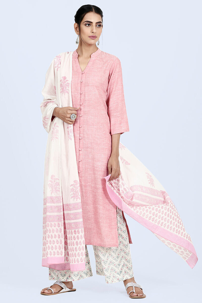 Roza Nazeena Pink Kurta