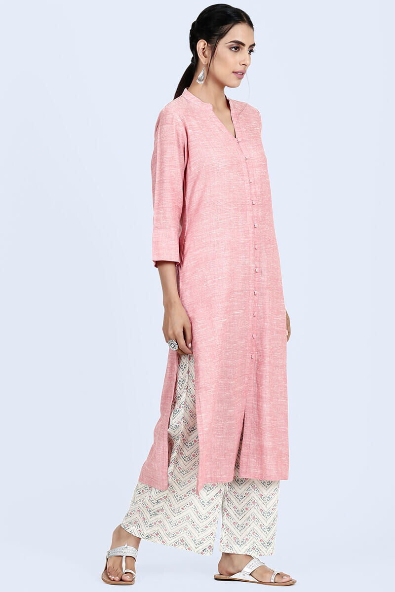 Roza Nazeena Pink Kurta