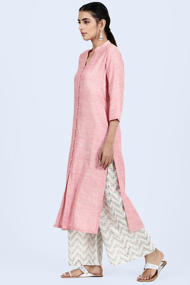 Roza Nazeena Pink Kurta