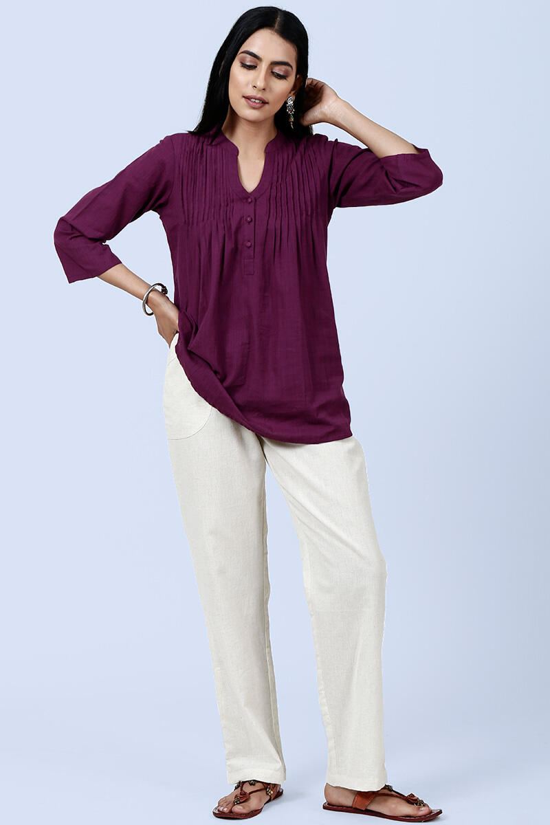 Roza Purple Top