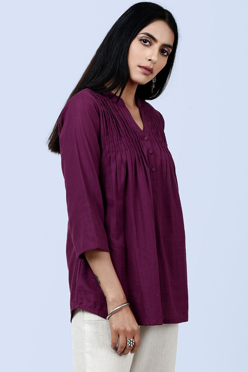 Roza Purple Top