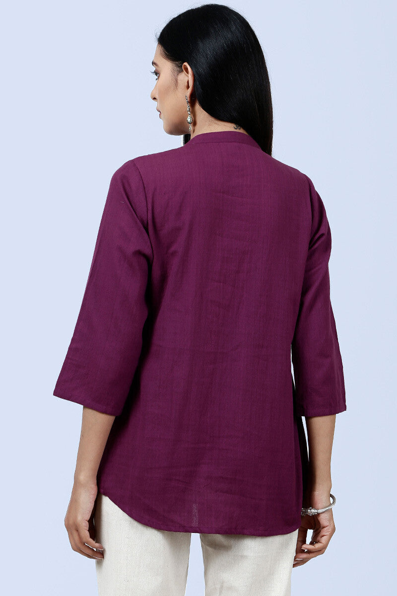 Roza Purple Top