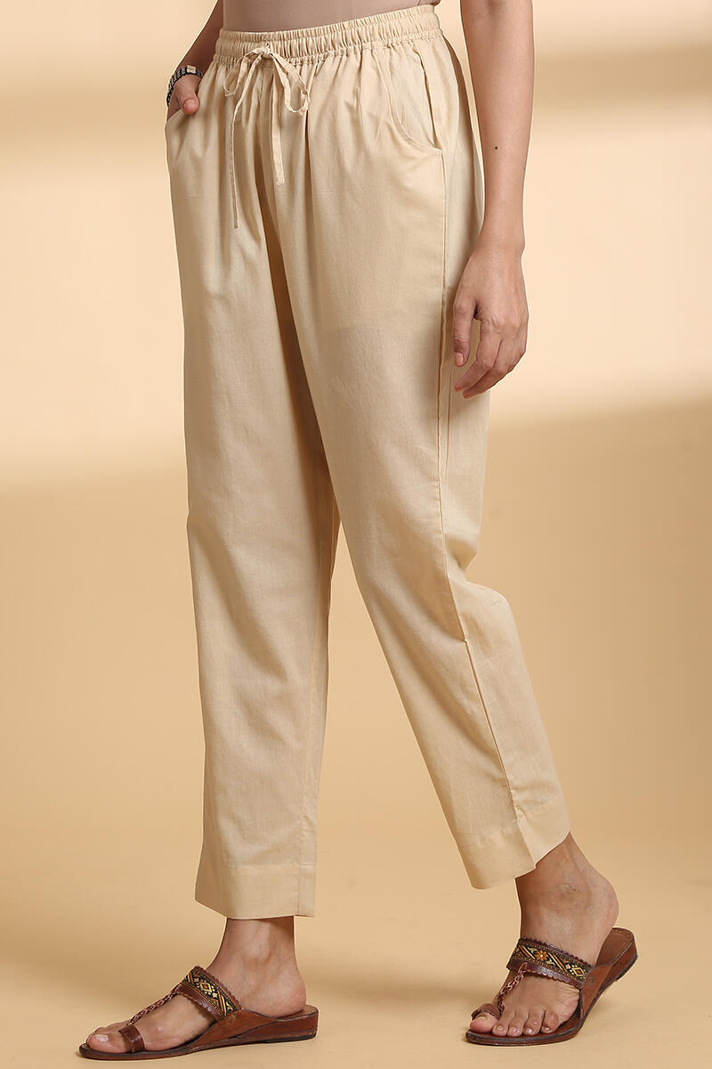 Roza Beige Narrow Pants