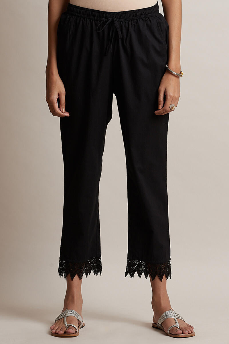 Roza Black Narrow Pant