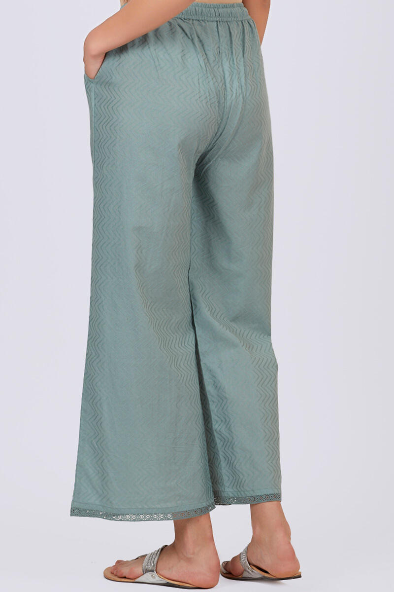 Roza Jahan Slate Green Farsi