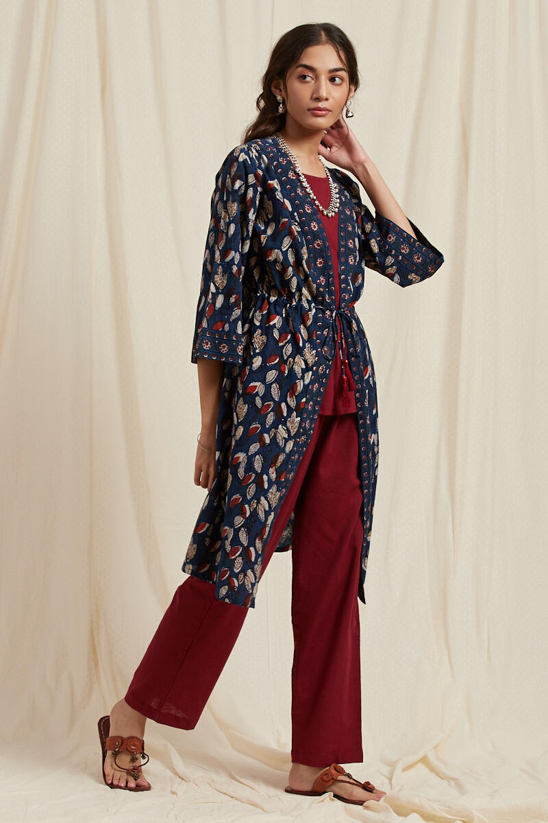 Roza Mahi Long Kimono