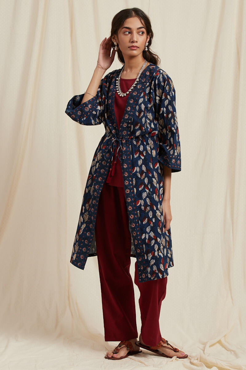 Roza Mahi Long Kimono