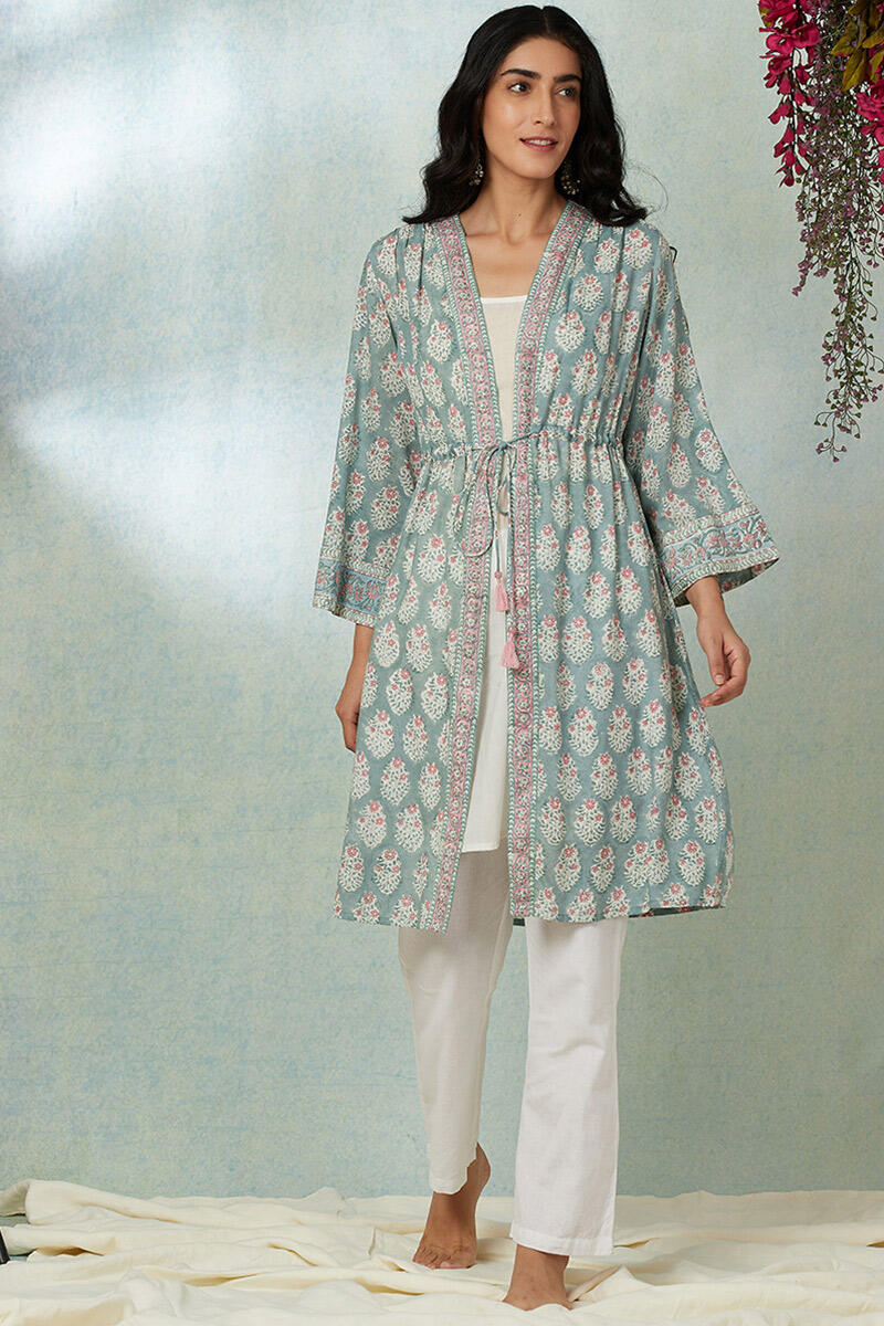 Roza Narjes Modal Long Kimono