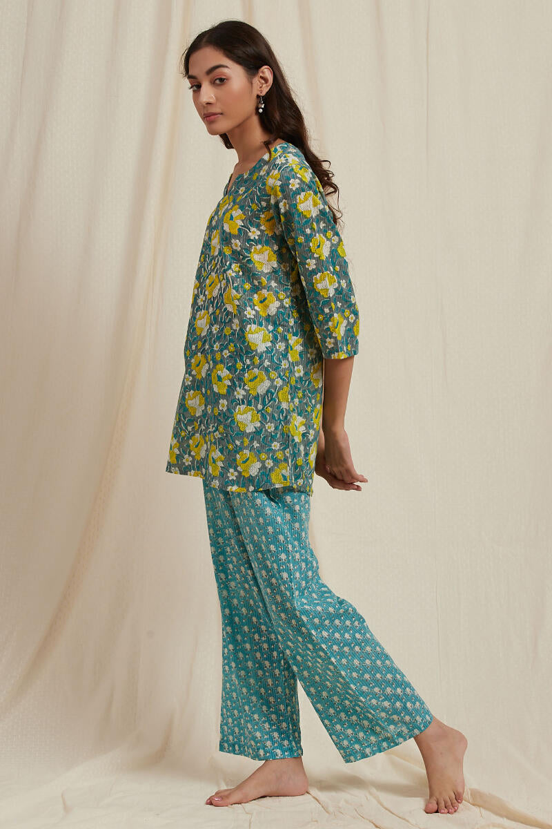 Roza Nikhat Pyjama Set