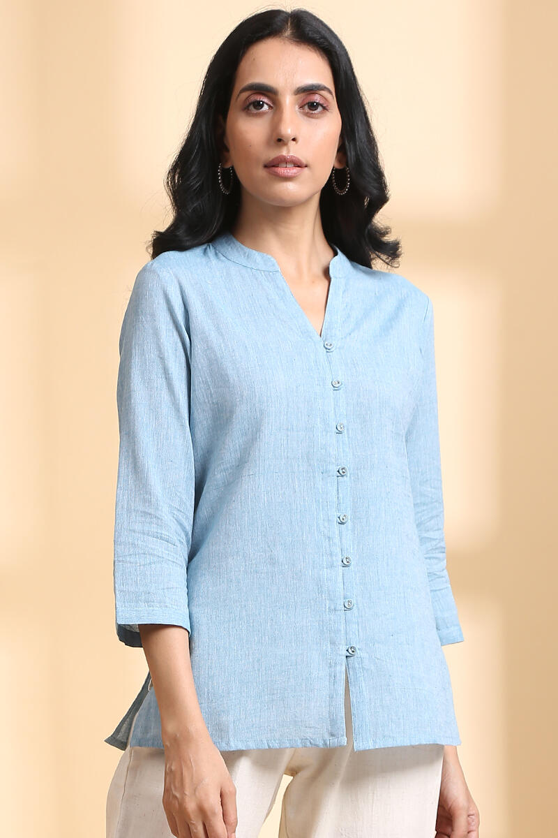 Roza Sky Blue Top