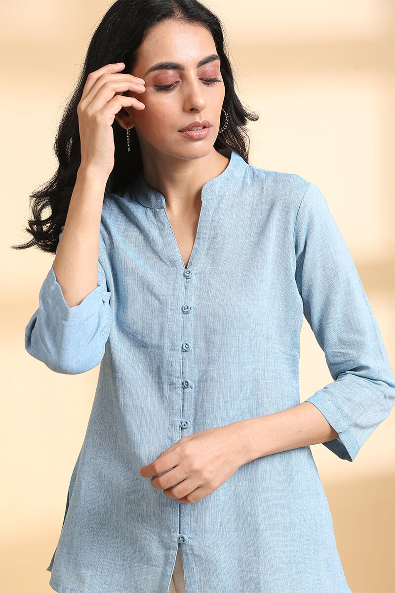 Roza Sky Blue Top