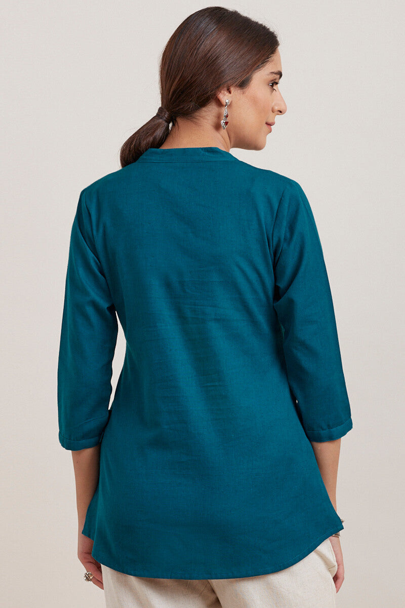 Roza Zara Egyptian Blue Shirt