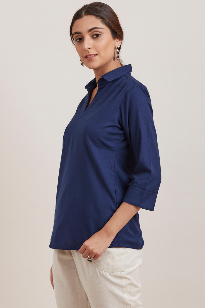 Roza Zara Midnight Blue Top