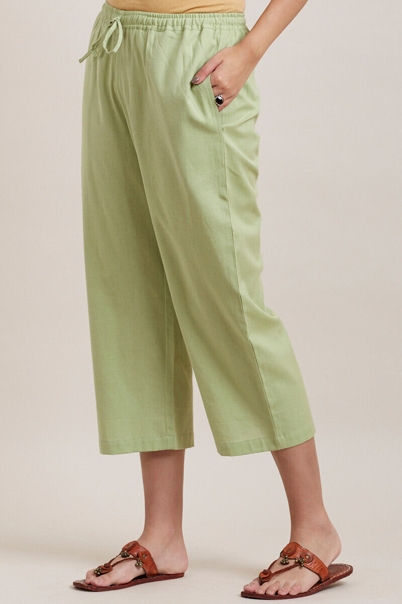 Roza Zara Green Culottes