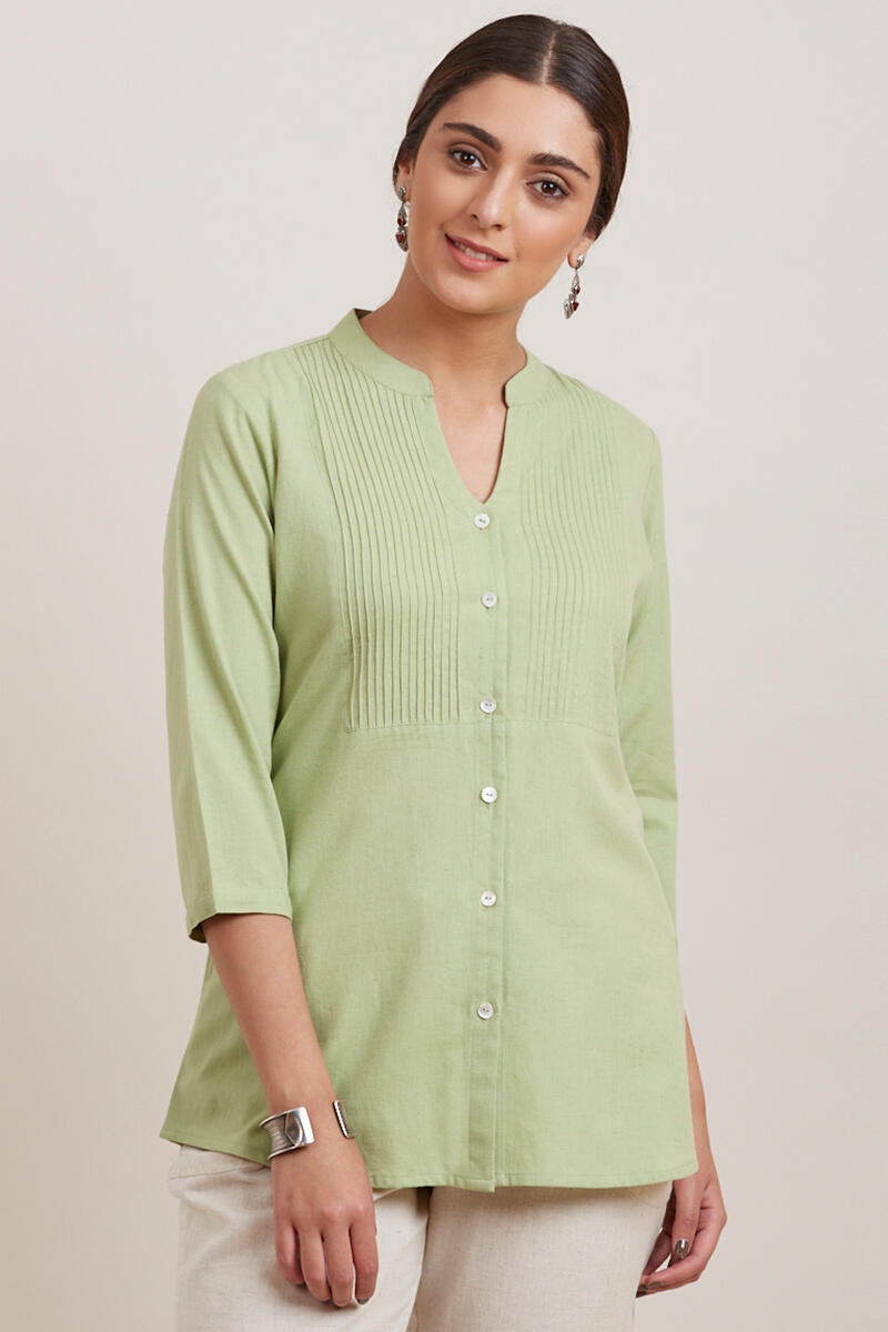 Roza Zara Green Shirt