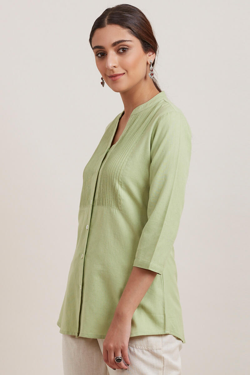 Roza Zara Green Shirt