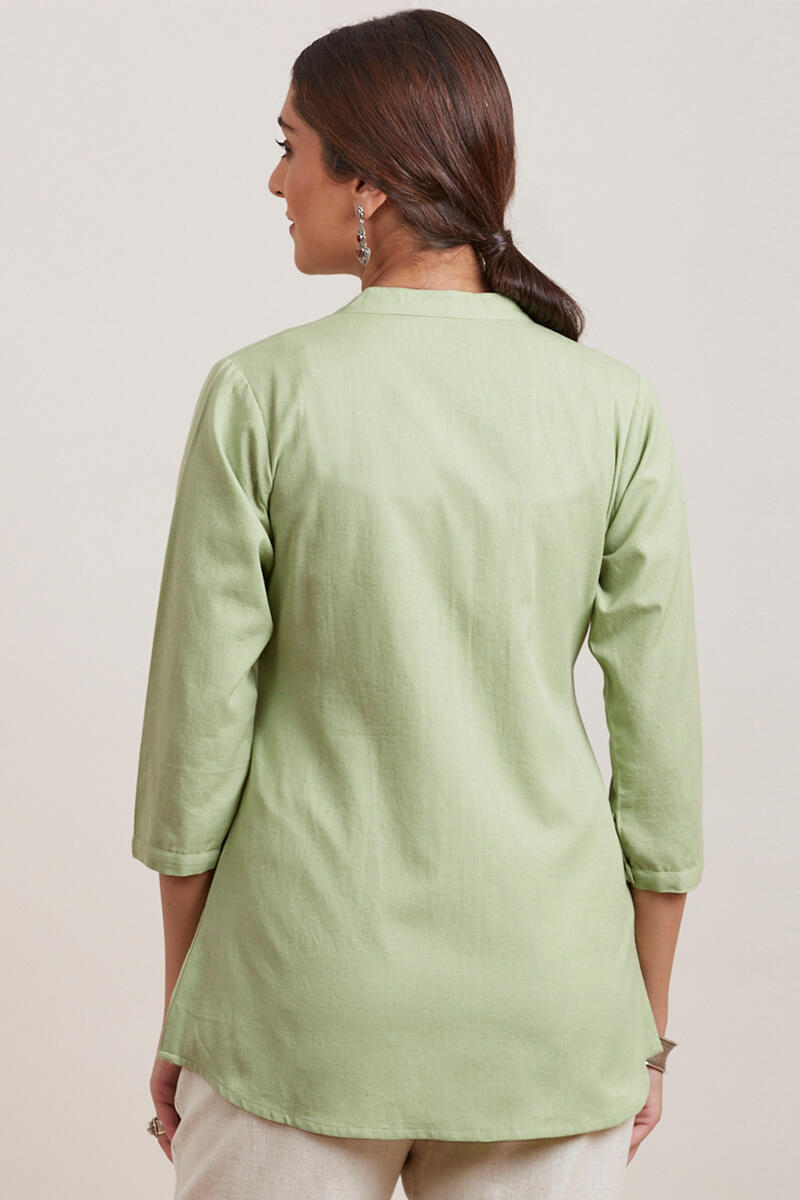Roza Zara Green Shirt
