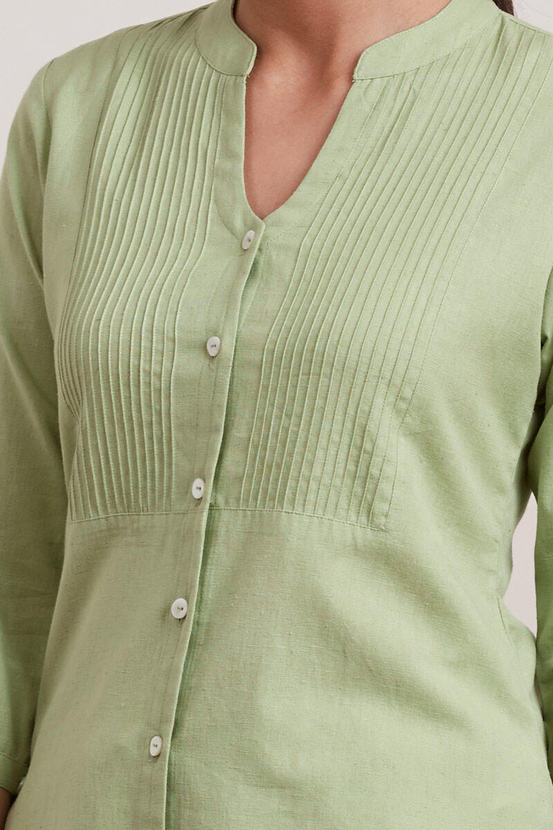 Roza Zara Green Shirt