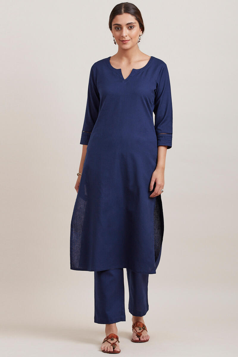 Roza Zara Midnight Blue Kurta