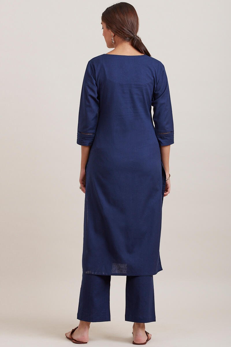 Roza Zara Midnight Blue Kurta